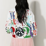 Grey Multi 'Happy New Year 2026' Sweatshirt | Queen Of Sparkles