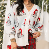 Santa Society Cardigan