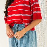 American Honey Stripe Sweater