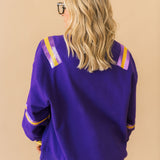 Licensed LSU Mascot Image Sweatshirt | Queen Of Sparkles