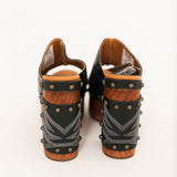 Free Spirit Wooden Sandal | Black