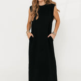 No Doubt Maxi Dress | Black