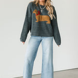 Weenie Dog Wrapped Sweater