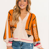 Queen Pencil Button Up Cardigan | Queen Of Sparkles