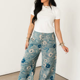 Daisy Daze Pants | Vintage Navy