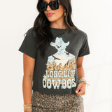 Long Live Cowboys Tee | Black