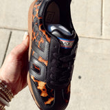 Cloud P Sneakers | Leopard Black