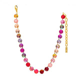 The Sofia Necklace | Flamingo Mix