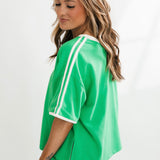 Emerson Short Sleeve Top | Green