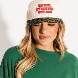Dear Santa, Just Leave Your Credit Card Hat