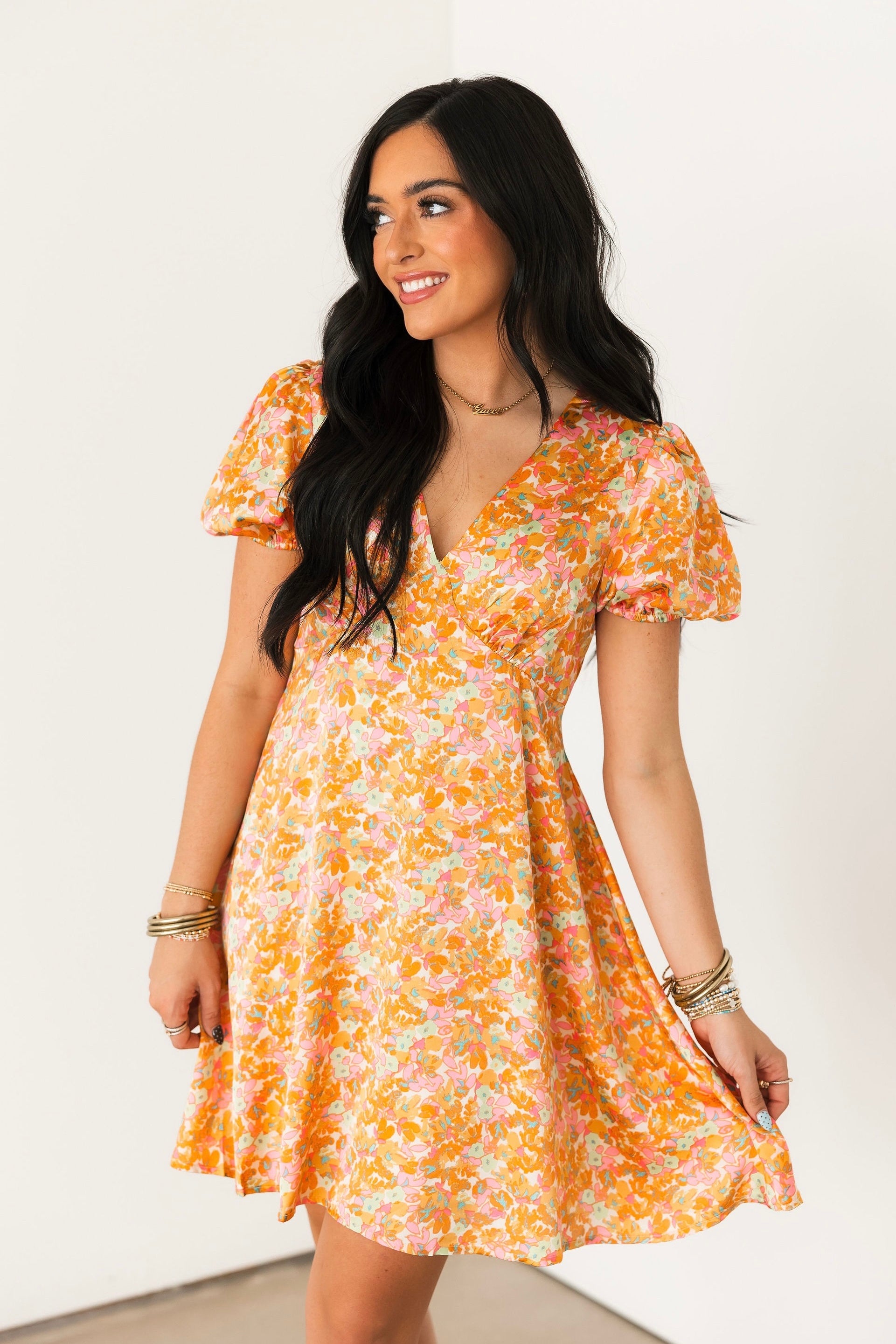 sunset mini dress Hill House Home Women's The Margot - Pink - Size L Stretchy fabric Sunset Afternoon Asymmetric Shoulder Mini