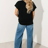 Licensed Black TN Basketball Court Tee | Queen Of Sparkles