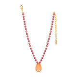 TOVA Melinda Necklace | Summer Blush Linen Ignite