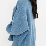 Soft Stitch Sweater | Steel Blue