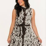 Blossom Stitches Mini | Chocolate Brown