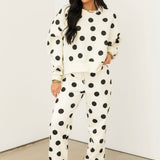Dot Darling Polka Dot Sweatpant
