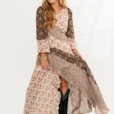 Desert Rose Hi Lo Maxi Dress