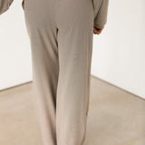 So Cozy Pull On Pants | Chocolate Stripe