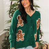 Gingerbread Lane Cardigan | Green