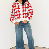 Red & Blue Medical Supply Cardigan | Queen Of Sparkles