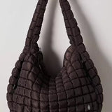 Quilted Carryall | Chocolate