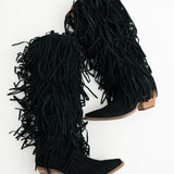 Wild Child Suede Boot | Black