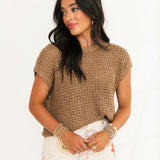 Just In Case Sweater | Tan