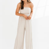 Loose Control Romper | Taupe