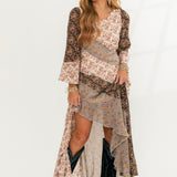 Desert Rose Hi Lo Maxi Dress