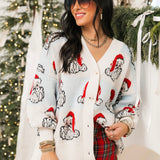 Santa Society Cardigan