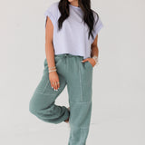 Ready To Lounge Joggers | Green