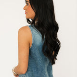 Mallory Tank | Denim