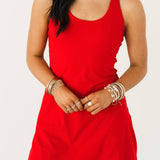 On The Move Dress | Red