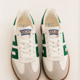 Cloud Sneakers | White Green