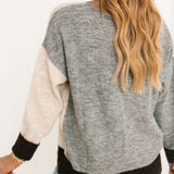 Stone & Spice Colorblock Sweater