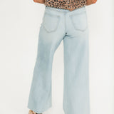 Nori Wide Leg Jeans | Light