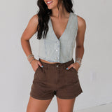 Top Notch Shorts | Brown