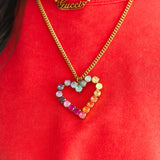 Mini Heart Pop Necklace | Candy Crush