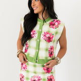 Green Plaid Azalea Knit Skirt | Queen Of Sparkles