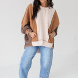 Neutral Girl Oversized Hoodie