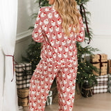 Annie Pants Set | Red Santa Baby