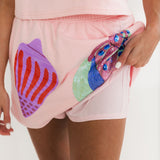 Light Pink Multi Shell Skort | Queen Of Sparkles