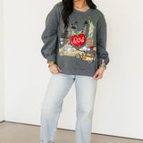 Charcoal QOS NYC City Icon Sweatshirt