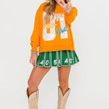 Tennessee Metallic Word With Icons Sweatshirt