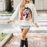 Howdy Horse Sweater