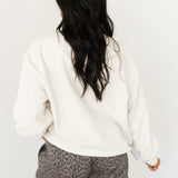 Beige & Red 'Sparkle Slice' Sweatshirt | Queen Of Sparkles