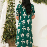 Meadow Mist Midi Dress | Green