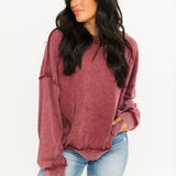 Comfort Club Top | Mulberry