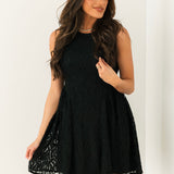 Timeless Beauty Lace Mini Dress