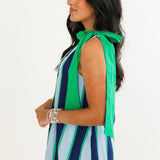 Coastal Cool Maxi Dress | Blue